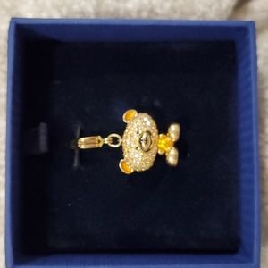 Swarovski CrystalCharm: Bo Bear